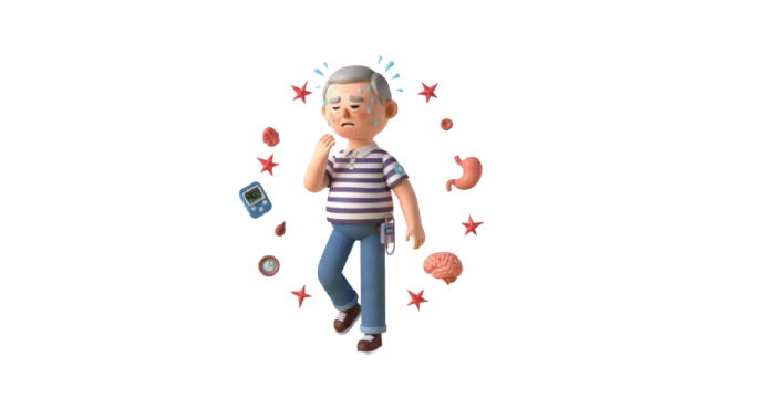 Diabetic hyperglycemic hyperosmolar syndrome