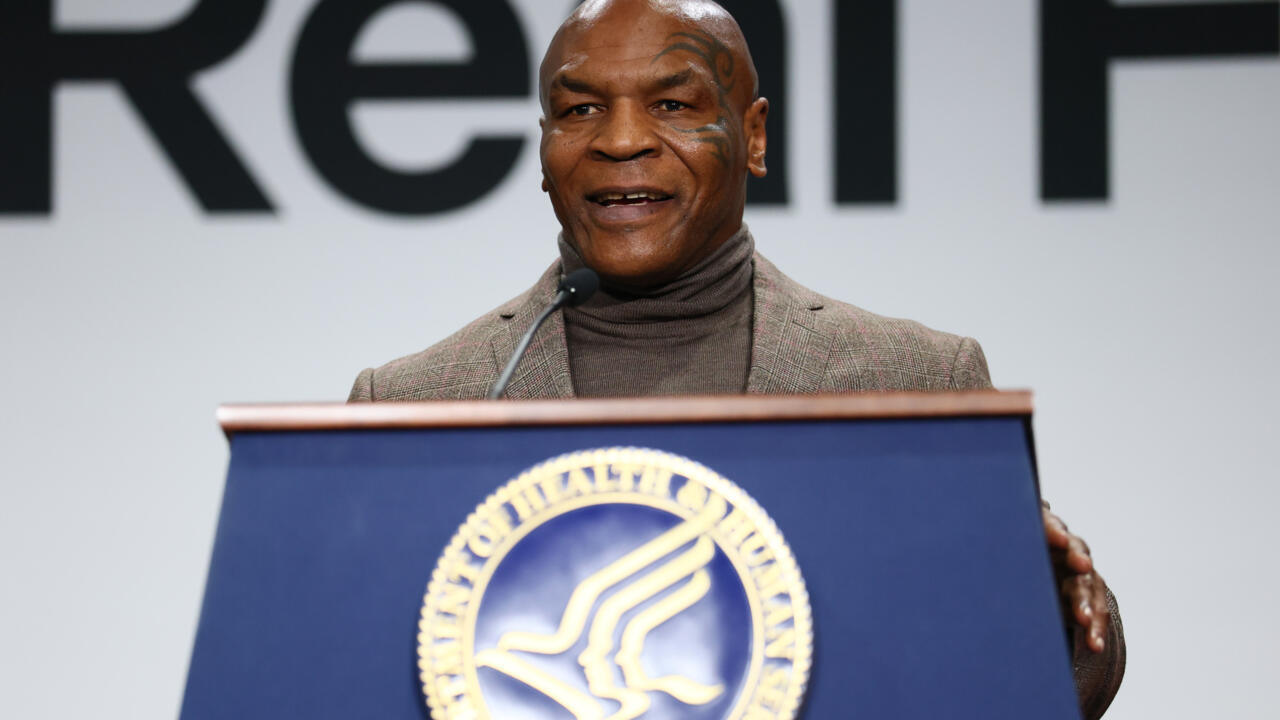 Mike Tyson, healthy eating advocate for Trump administration