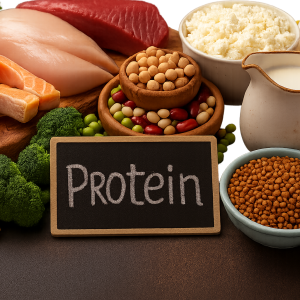 How much protein does the body need daily?