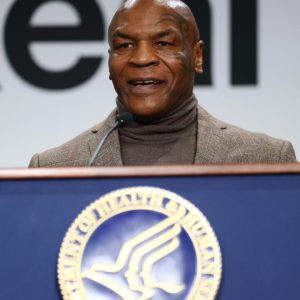 Mike Tyson, healthy eating advocate for Trump administration